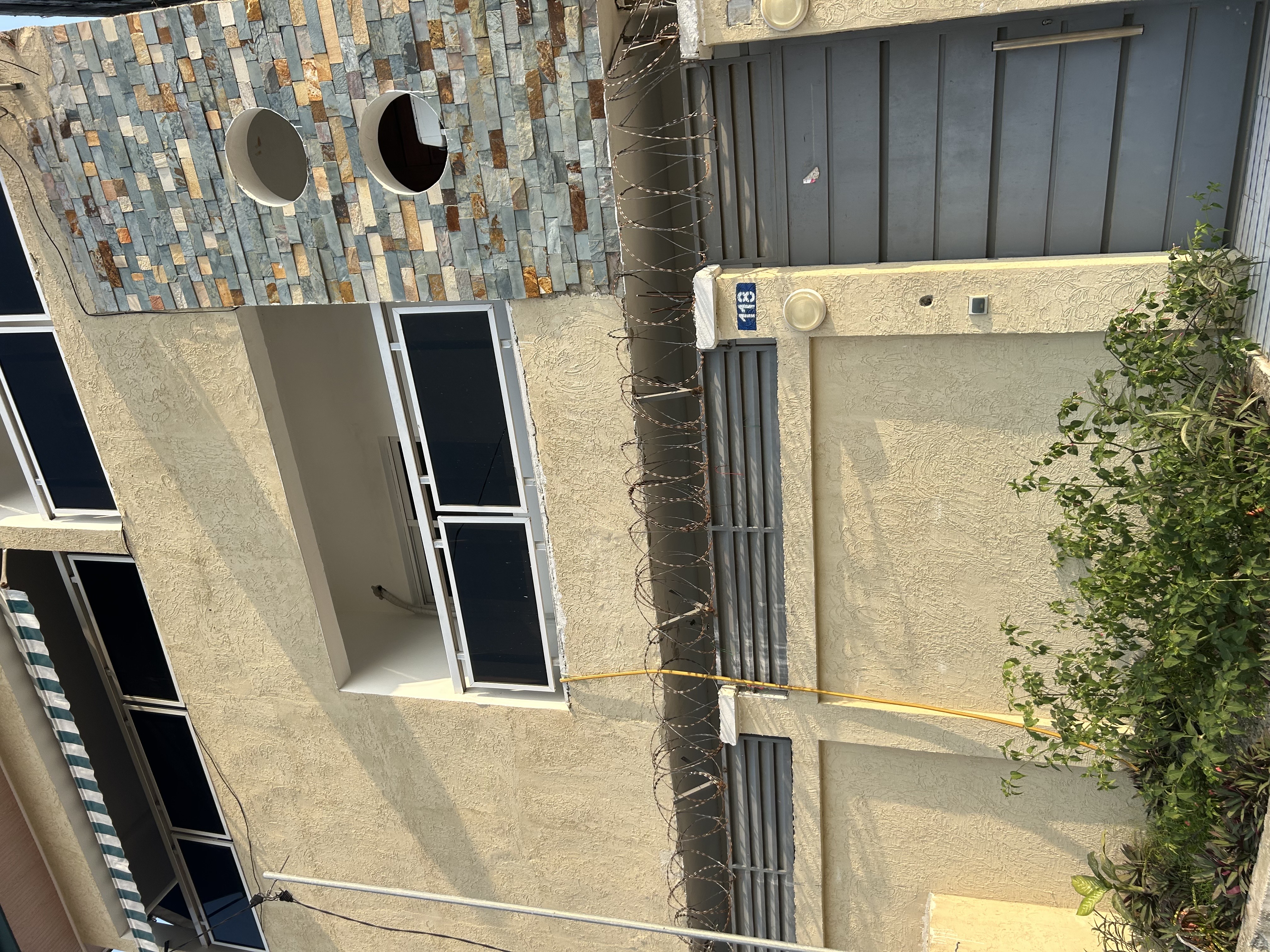 Façade de l'appartement R+1